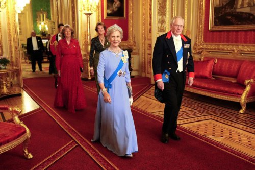 The Duchess of Gloucester Shines in One of Queen Mary's Tiaras at the U.S. State Banquet