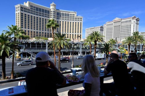 F1 grandstand construction will block views of Bellagio Fountains on Las Vegas Strip