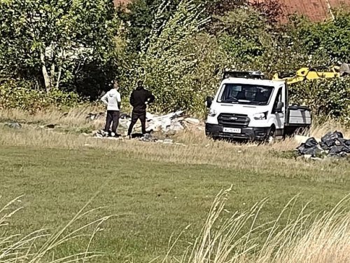Football club part-owned by Stormzy and ex-Premier League star in turmoil after travellers dumped rubbish...