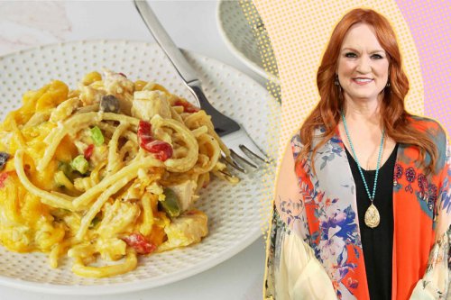 Ree Drummond's chicken spaghetti is the best thing I've ever made in a casserole dish