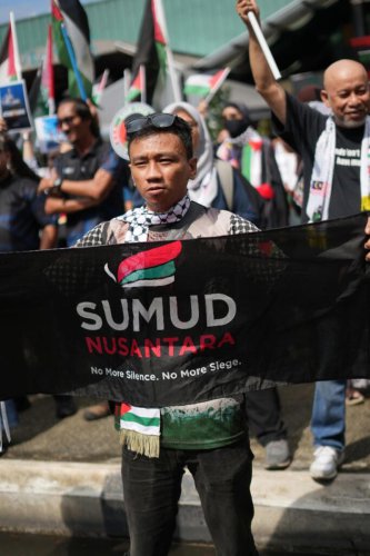 Thousands March To US Embassy In KL To Protest Israeli Interception Of Gaza Aid Flotilla