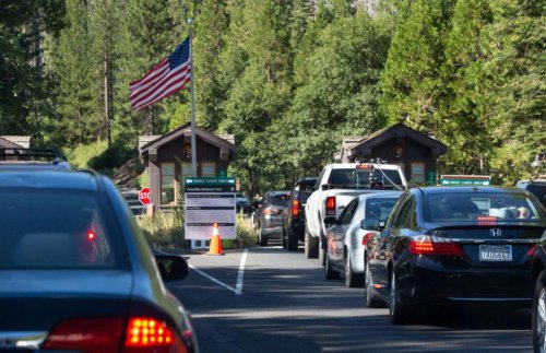 Shutdown means no one is charging for entry at Yosemite National Park