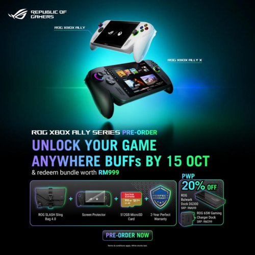 ROG Xbox Ally and Ally X now open for pre-order in Malaysia, priced from RM2,699
