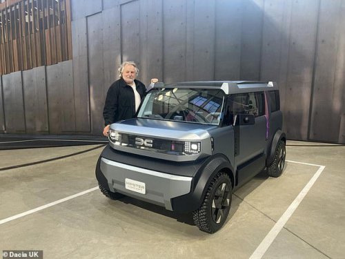 Dacia reveals the Hipster! Striking new 'people's car' will cost under &pound;12,000