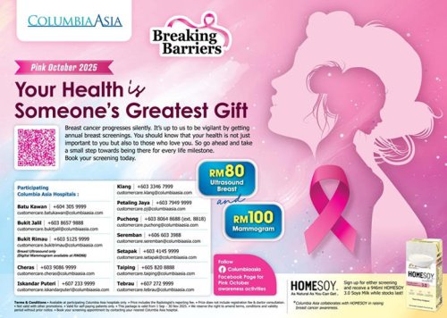 Pink October: Free Health Checks, Screening Promotions, Health Talks &amp; More
