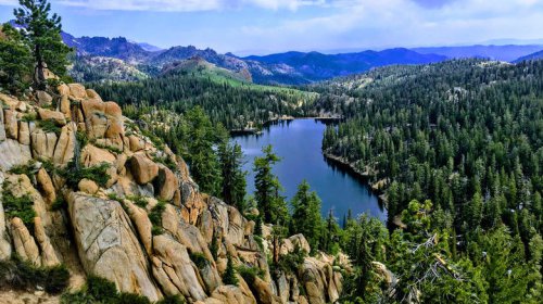 California's Byway 'With Lake Tahoe And Yosemite National Park As Its Neighbors' Shows Sequoias And Alpine Lakes