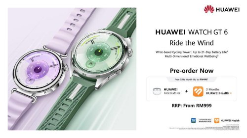 Huawei Watch GT 6 &amp; Ultimate 2 officially launched in Malaysia, Watch D2 gets new Blue option, priced from RM999