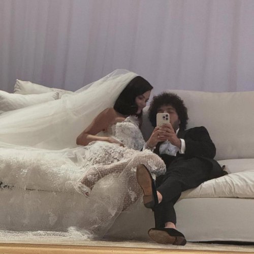 Selena Gomez Shares First Photos of Her Second Lace Wedding Dress