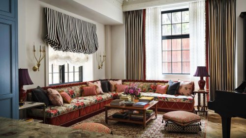 Step inside Zooey Deschanel and fianc&eacute; Jonathan Scott&rsquo;s maximalist Manhattan home
