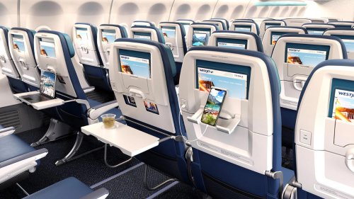 WestJet reverses cramped seating layout after viral videos show passengers' knees pressed against seats