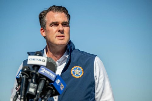 Oklahoma Gov. Kevin Stitt updates media after tornado, Governor Kevin Stitt speaks at White House roundtable, Secretary Sean Duffy speaks during cabinet meeting, Secretary Duffy announces Penn Station transformation project, Truck drivers on the road, More Than 100 Drivers Detained in ICE Highway Sweep