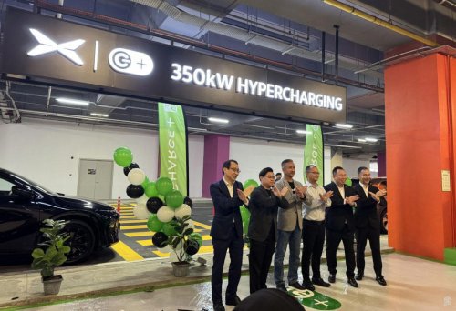 XPeng and Charge+ launch 350kW EV Charging Hub at KL Eco City Mall