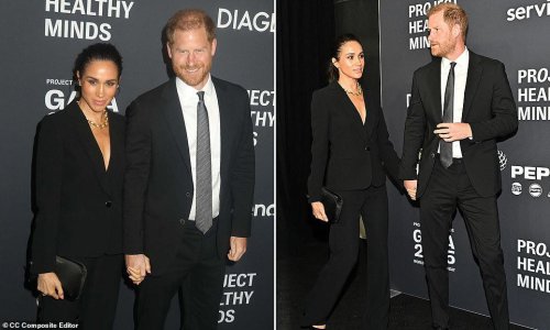 Meghan dons $5K Armani silk suit and $316K worth of jewelry at gala