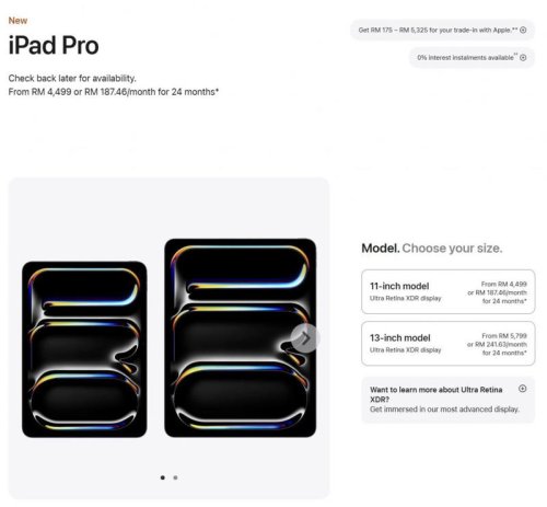 Apple iPad Pro M5: Faster chip, WiFi 7, Fast Charging and 120Hz external display support, priced from RM4,499
