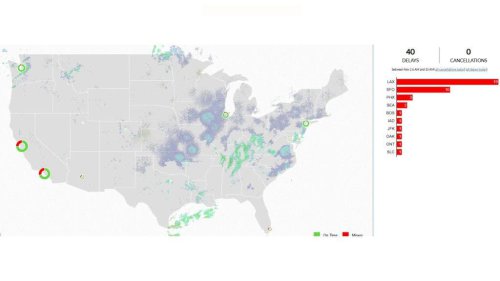 Map shows airports hit worst by delays amid staff shortage