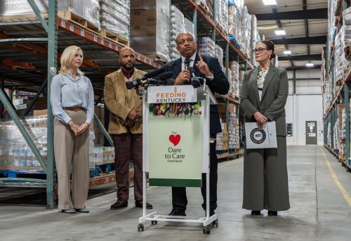 JCPS launches food drive for Dare to Care, raising thousands in first hour