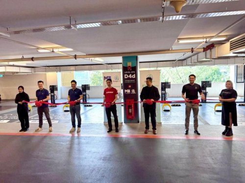 ChargeSini launch EV charging hub at Sunway Pyramid with 6x AC Charge Points