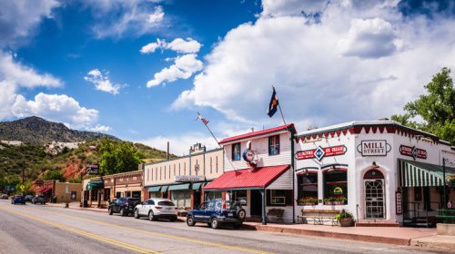 Colorado's Denver Suburb At The Bottom Of A Majestic Canyon Features Mountain Scenery And A Historic Downtown