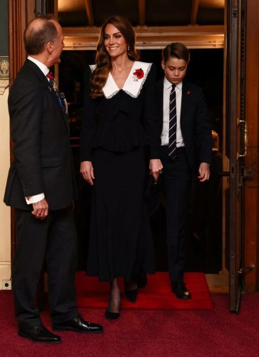 Prince George Makes His Festival of Remembrance Debut