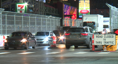 Las Vegas hospitality workers share commute around F1 race closures