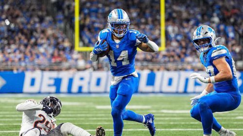 Amon-Ra St. Brown Asked Local Kids to Design His Cleats for Week 12