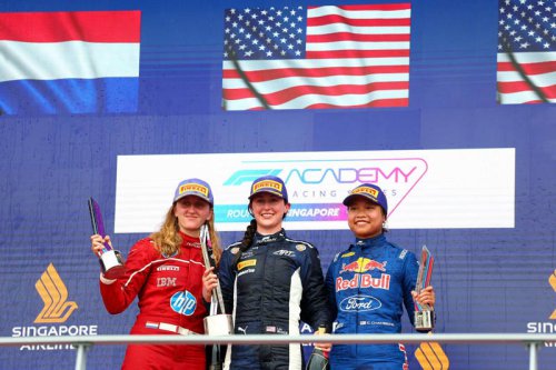 Formula One is no longer a man's world - and more girls than ever are entering the sport