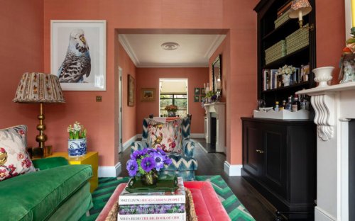 How an interior designer transformed her home from dated grey to a riot of colour