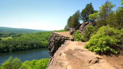 This Scenic Connecticut Park Is A Hidden Gem With Lakeside Cliffs, Meadows, And One Of New England's Best Hikes