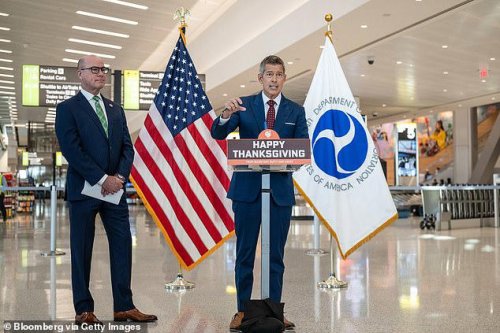 Transportation secretary Sean Duffy urges travelers not to wear slippers and pajamas to airport