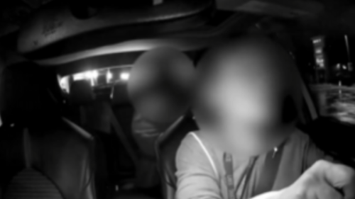 VIDEO: Dashcam shows husband ram into rideshare car with wife inside, Vancouver police say