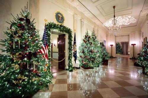 Interior designers weigh in on 'confusing' White House holiday decor