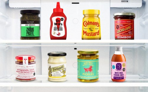 Six essentials for your fridge, Tomato ketchup, Mayonnaise, Mustard, Pickles, Pesto, Sriracha, Five cult condiments to add to your collection, Harissa, Gochujang, Zhoug, Miso, Chipotle, The 11 condiments everyone should have in their fridge