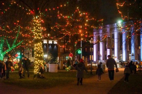 Kalamazoo youth organize Bronson Park holiday event