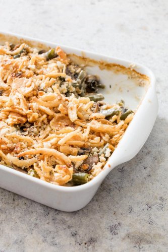 Prep green bean casserole before Thanksgiving with make-ahead recipe
