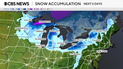 Maps show where storms threaten Thanksgiving travel across the U.S.