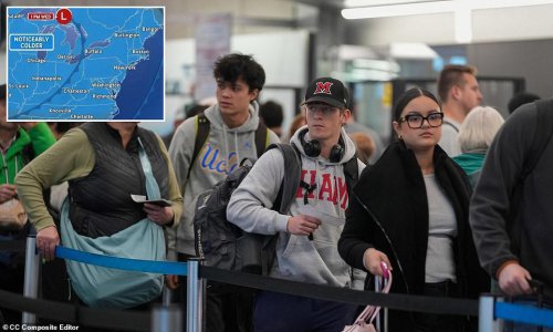Thanksgiving blizzard plunges holiday travel into chaos for millions across US