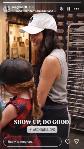 Meghan Markle and Prince Harry Bring Archie and Lili to Thanksgiving Volunteer Event