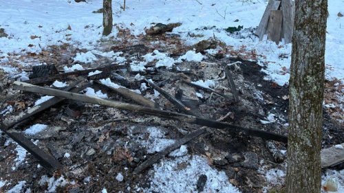 Man seriously injured by fire in makeshift shelter in southern Maine