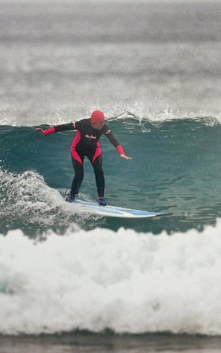 I surfed three times a week until I was 80 &ndash; this is how I stay active