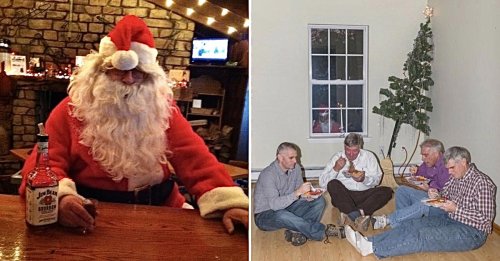 Top 17+ Christmas photos looking like the Grinch runs it