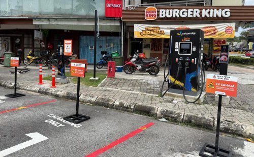 JomCharge x DBKL turns on third EV charging location at Sri Hartamas