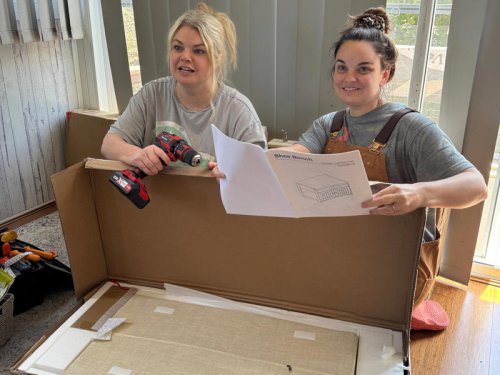 My extended family decided not to buy Christmas presents this year. Instead, we're all helping each other out with home projects.