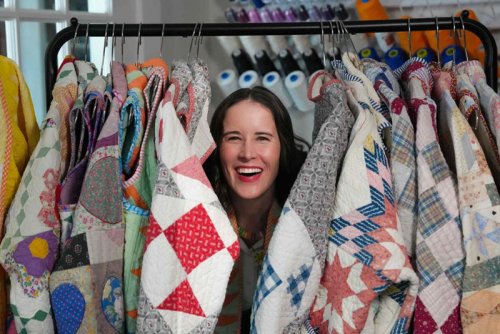 Inside the quilt coat business that's reviving family heirlooms one stitch at a time