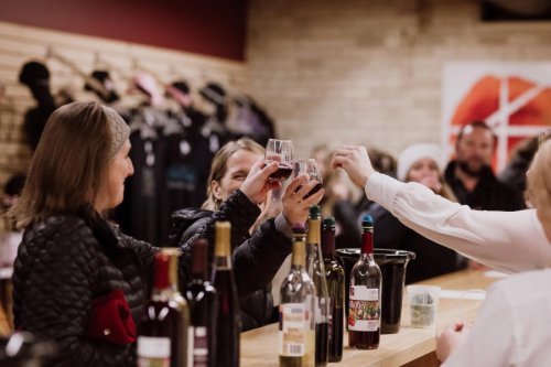 Grand Haven hosts downtown winter wine trail