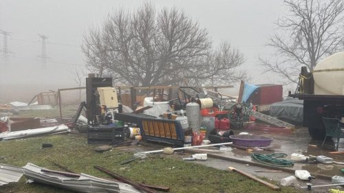 Blizzard conditions and tornadoes disrupt travel as winter brings frigid reality check back to the US