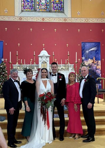 Limerick's Dan Morrissey marries Yvonne Maher in a wedding full of banter and county rivalry