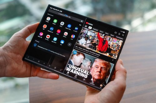 Samsung&rsquo;s first trifold phone is expensive and half-baked
