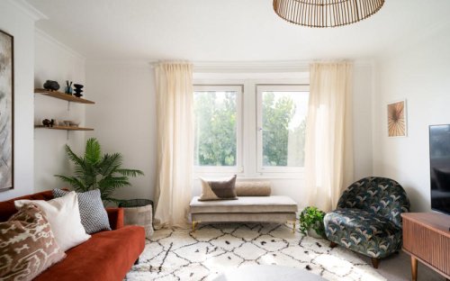 How we transformed a shabby flat in just two weeks