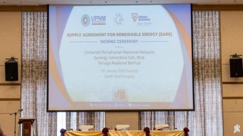 UPNM to cut annual electricity costs by RM1.3 million through campus solar project