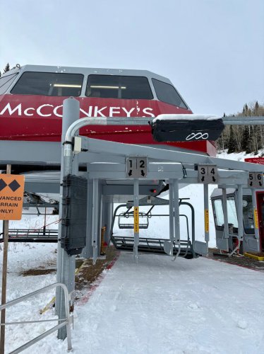 Will there be snow? Skiing double black diamonds with 12-year-old at Park City Mountain, Utah